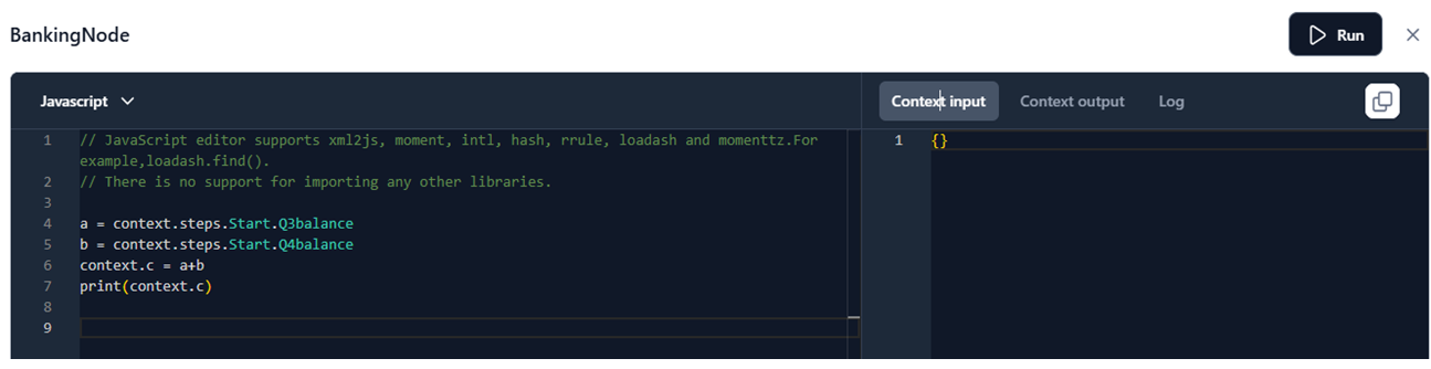 dynamic context