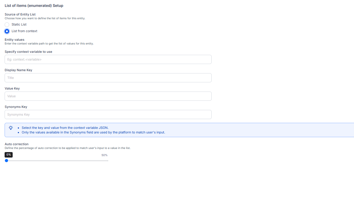  List of items (enumerated) 